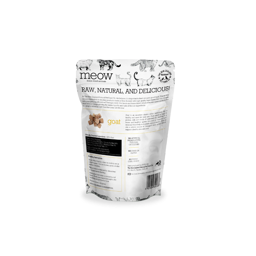 MEOW Cat Treat Wild Goat Recipe 50g