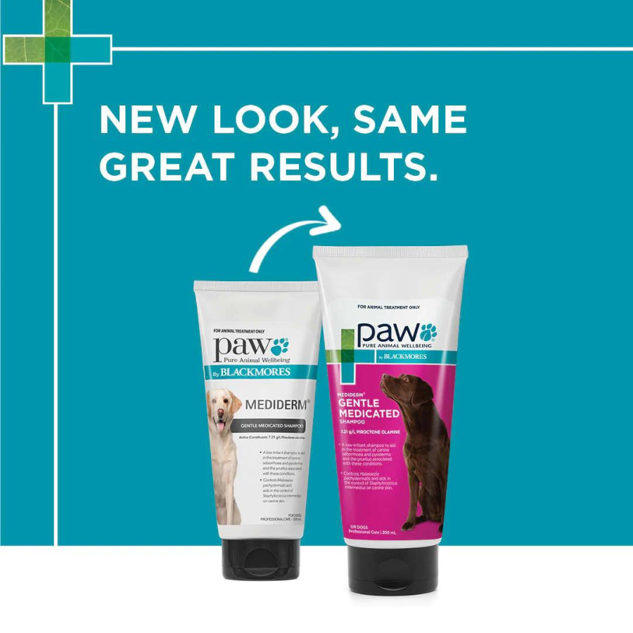 PAW MediDerm Dog Shampoo 200mL