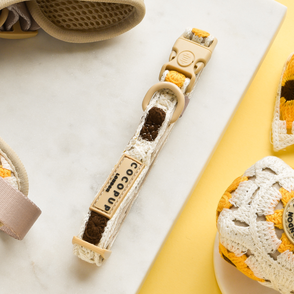 Sunflower Patch Collar: Small