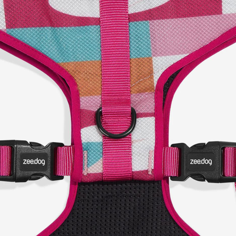 Zee.Dog Adjustable Air Mesh Harness - Bloom (Small)