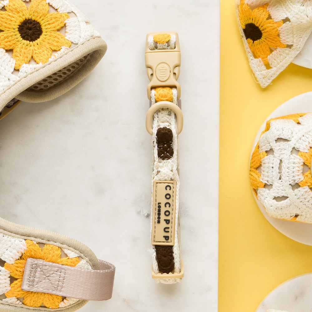 Sunflower Patch Collar: XS