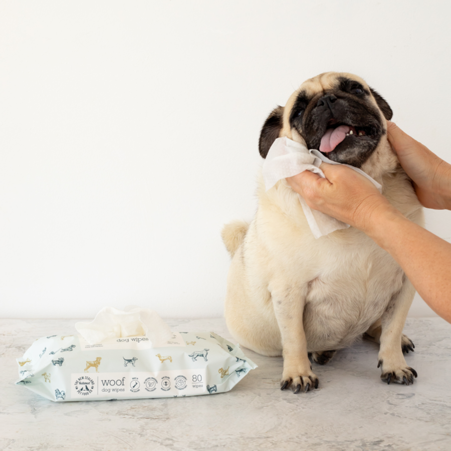 Woof Dog Wipes - Manuka Honey 80pk