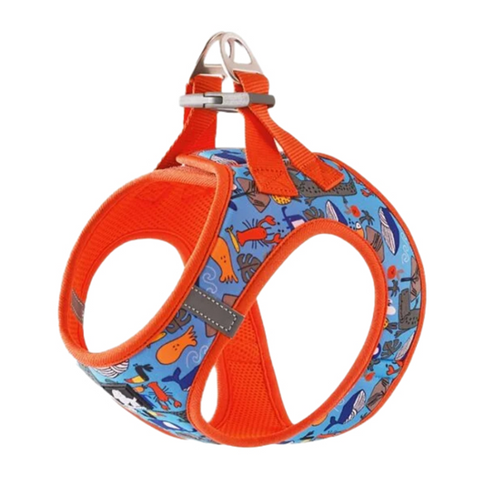 Fashion Mesh Harness - Firecracker 2XS