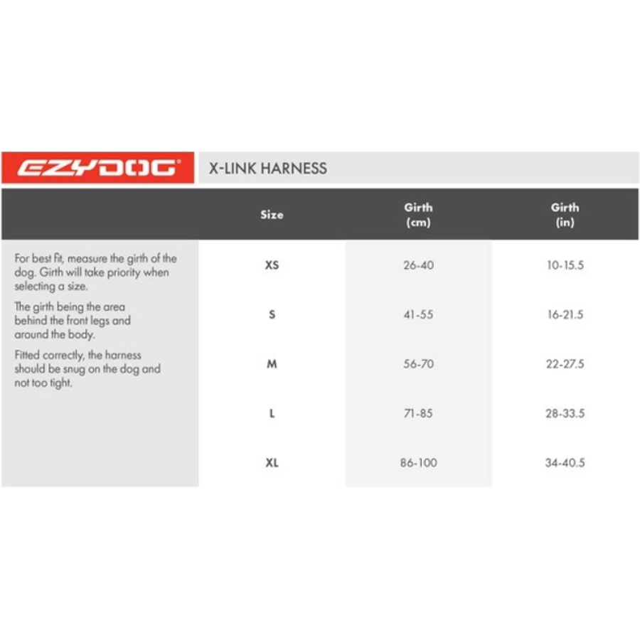ED X-Link Harness - Red S