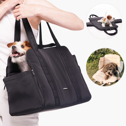 Everywhere Convertible Tote Bag | Dog Carrier | 2 Colors: Sand