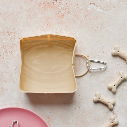 Foldable Travel Bowl - Nude