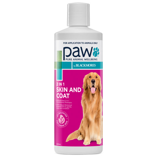 PAW by Blackmores 2in1 Cond Shampoo 500ml