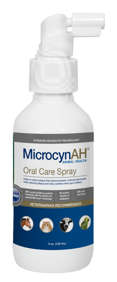 MicrocynAH oral care spray 120ml