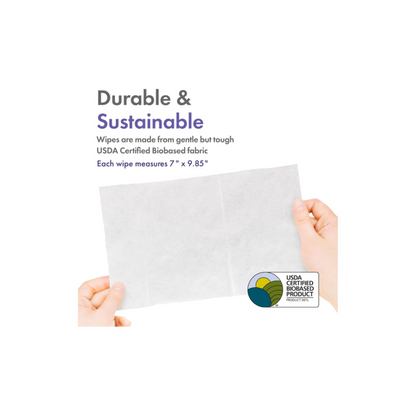 Petkin Plant Based Wipes Lavender 100pk