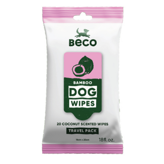 Beco Travel Wipes Coconut Scented 20pk