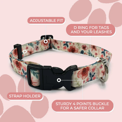 Spring Floral Collar - Med 34-56cm