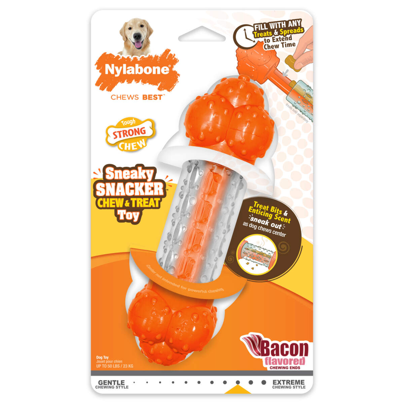 Strong Chew Sneaky Snacker Chew & Treat Toy - Giant