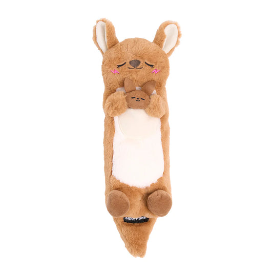 ZippyPaws Jigglerz - Kangaroo (Slient Squeaker)