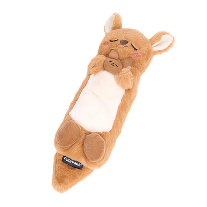 ZippyPaws Jigglerz - Kangaroo (Slient Squeaker)
