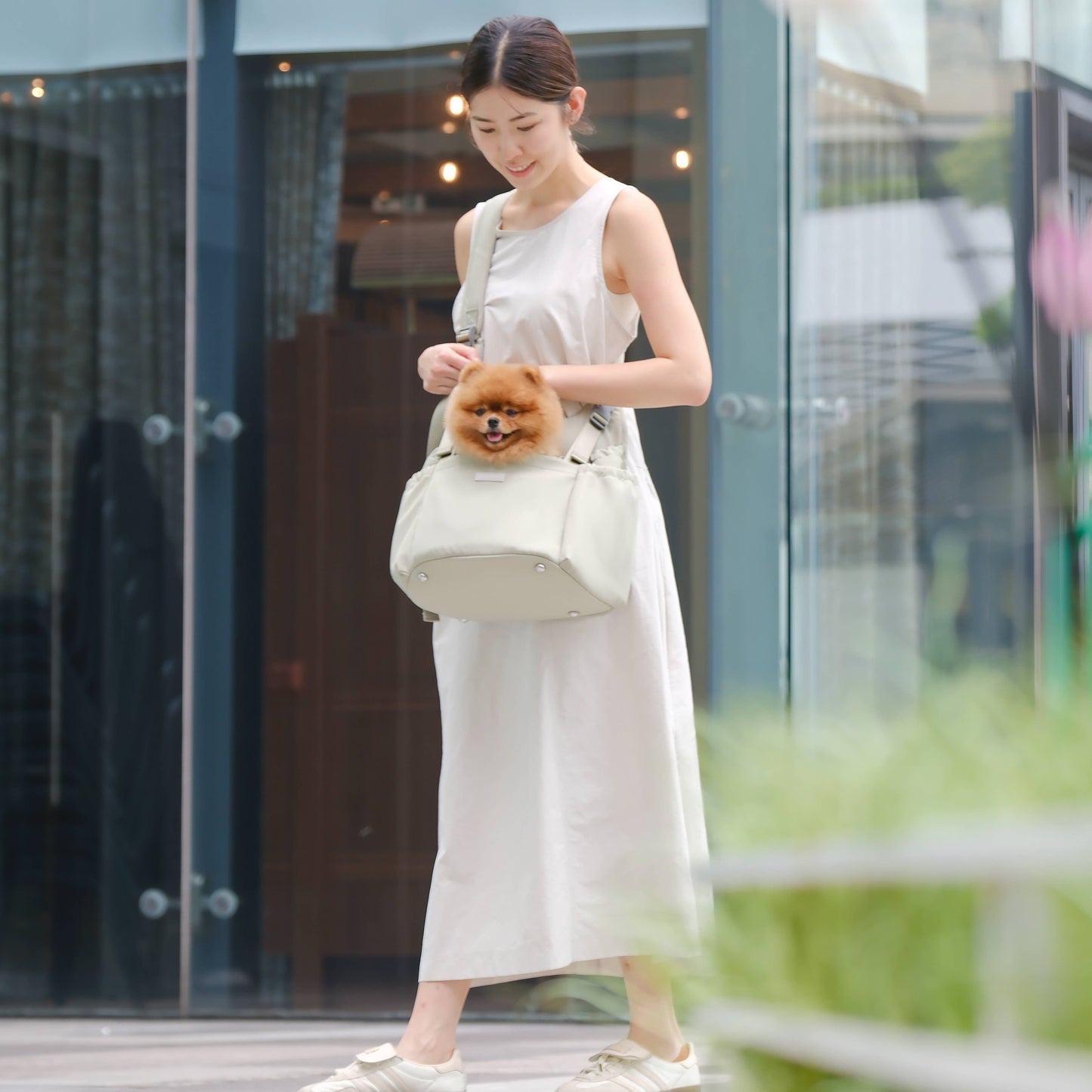 [New Colors!] Carry Me Crossbody Carrier | Dog & Cat Carrier: Desert