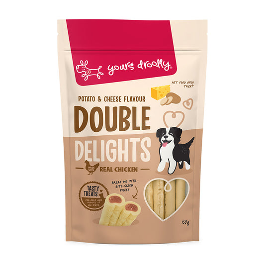 Yours Droolly Double Delights Potato & Cheese Flavour 150g