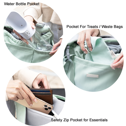 [New Colors!] Carry Me Crossbody Carrier | Dog & Cat Carrier: Desert