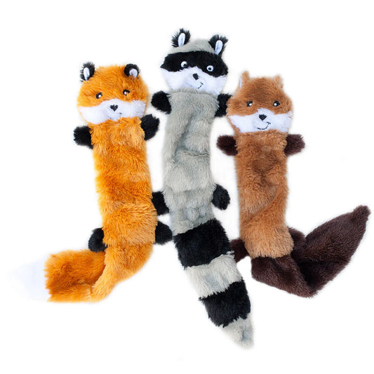 ZippyPaws Dog Toy Skinny Peltz Large 3-Pack
