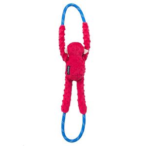 ZippyPaws Ropetugz - Red Monkey